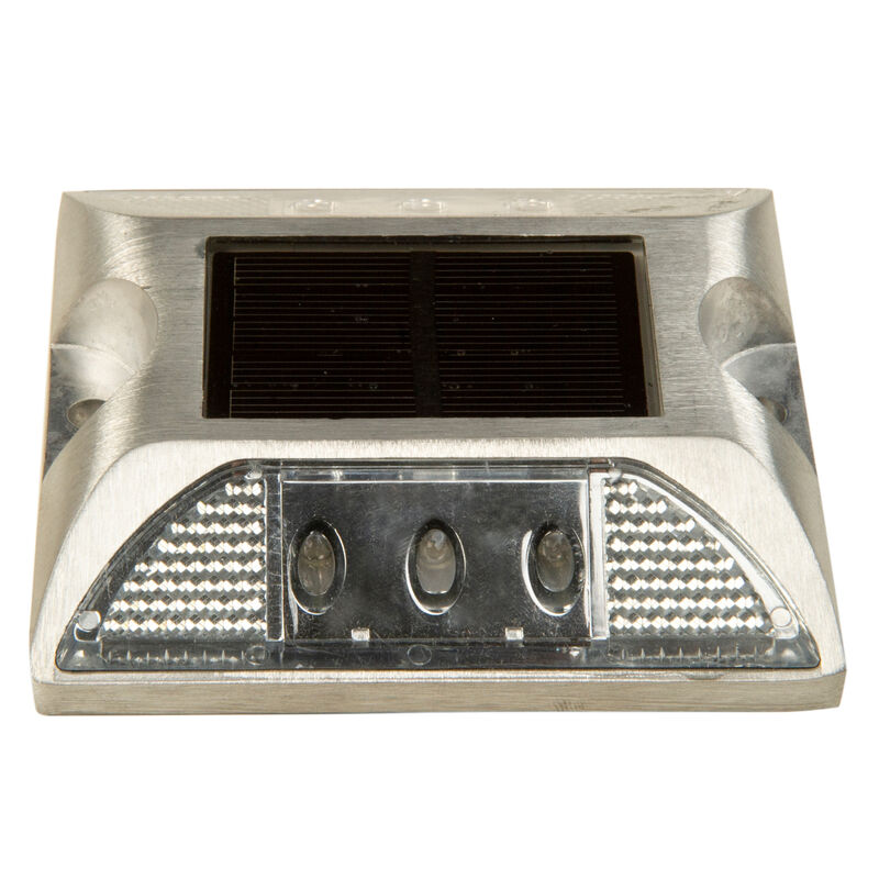 Dockmate Square Solar Dock Lights, 2-Pack, White image number 4